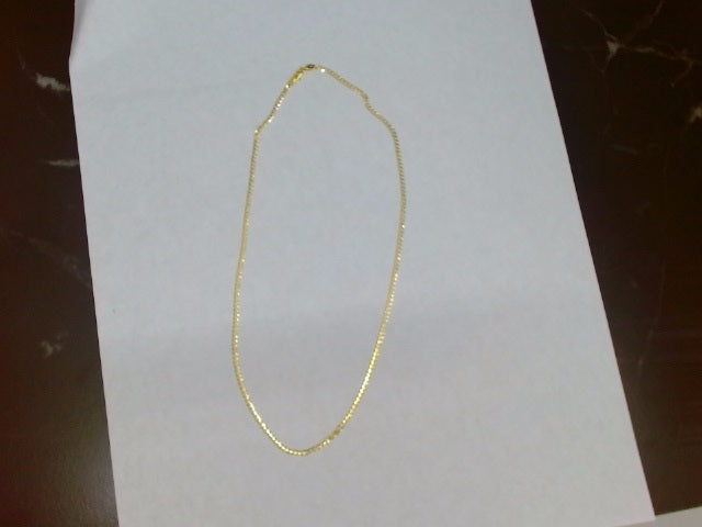 10k Yellow Gold Unisex Cadena Corte Filoj 2.1g