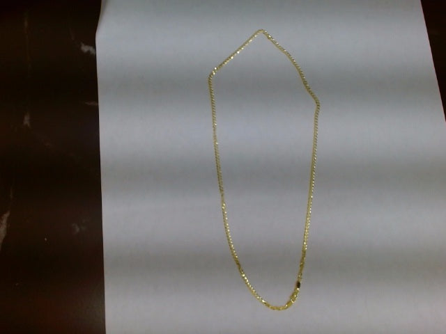 10k Yellow Gold Unisex Cadena Corte Filoj 2.1g