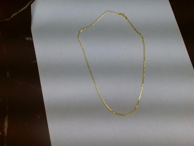 10k Yellow Gold Unisex Cadena Corte Filoj 2.1g
