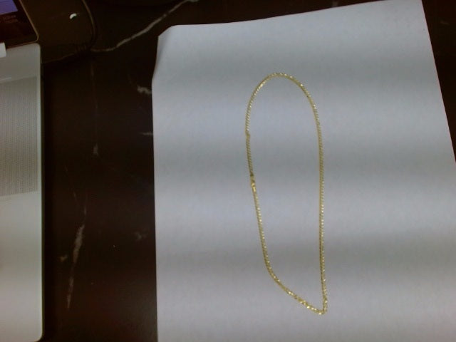 10k Yellow Gold Unisex Cadena Corte Filoj 2.6g