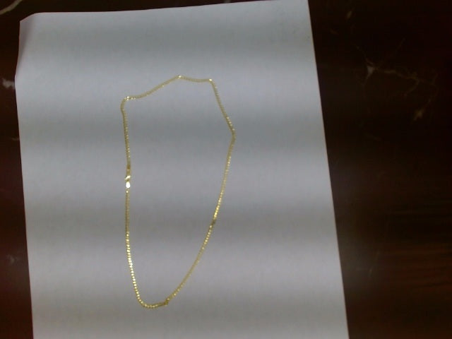 10k Yellow Gold Unisex Cadena Corte Filoj 2.1g