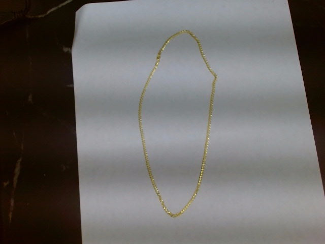 10k Yellow Gold Unisex Cadena Corte Filoj 2.7g