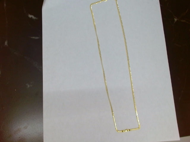 10k Yellow Gold Unisex Cadena Corte Filoj 3.8g