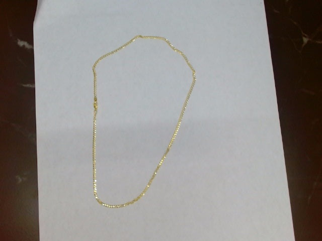 10k Yellow Gold Unisex Cadena Corte Filoj 2.1g