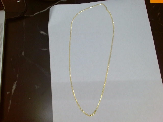 10k Yellow Gold Unisex Cadena Corte Filoj 2.7g