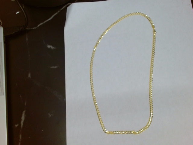 10k Yellow Gold Unisex Cadena Corte Filoj 7.8g