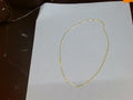 10k Yellow Gold Unisex Cadena Corte Filoj 2.1g