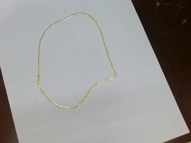 10k Yellow Gold Unisex Cadena Corte Filoj 2.1g