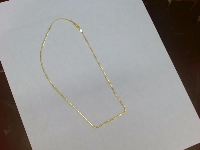 10k Yellow Gold Unisex Cadena Corte Filoj 2.1g