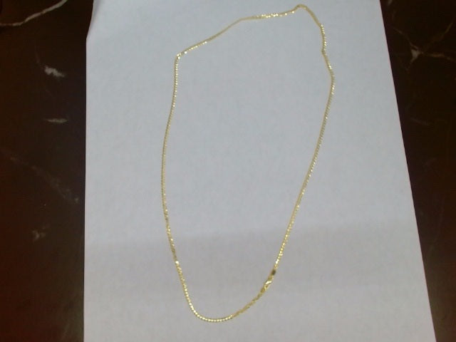 10k Yellow Gold Unisex Cadena Corte Filoj 2.8g