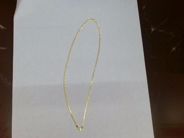 10k Yellow Gold Unisex Cadena Corte Filoj 2.1g