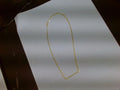 10k Yellow Gold Unisex Cadena Corte Filoj 2.7g
