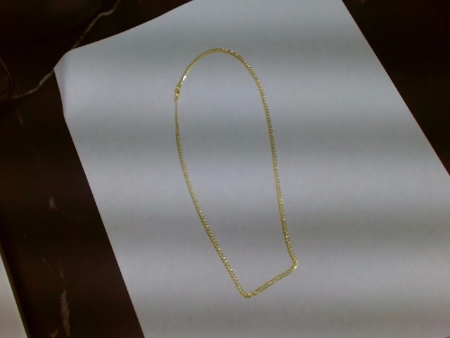 10k Yellow Gold Unisex Cadena Corte Filoj 2.7g