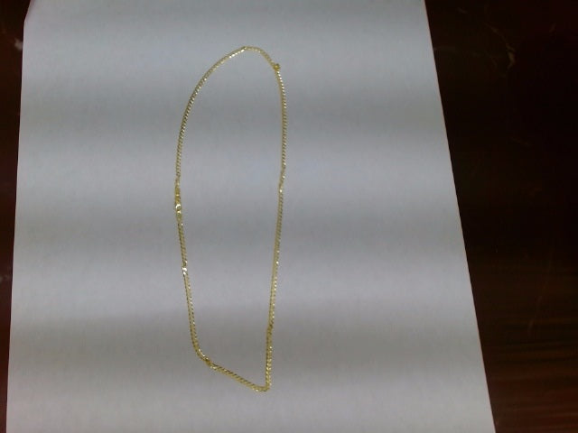 10k Yellow Gold Unisex Cadena Corte Filoj 2.1g