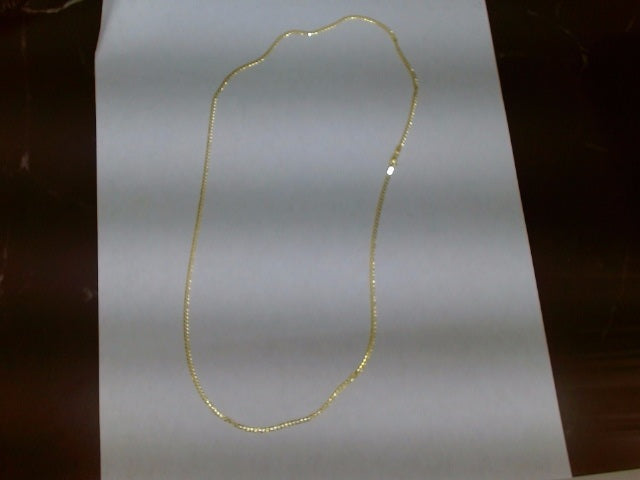 10k Yellow Gold Unisex Cadena Corte Filoj 2.8g