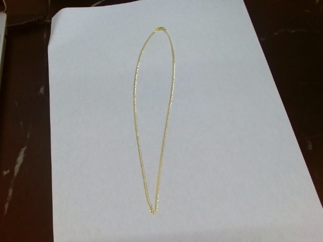 10k Yellow Gold Unisex Cadena Corte Filoj 2.1g