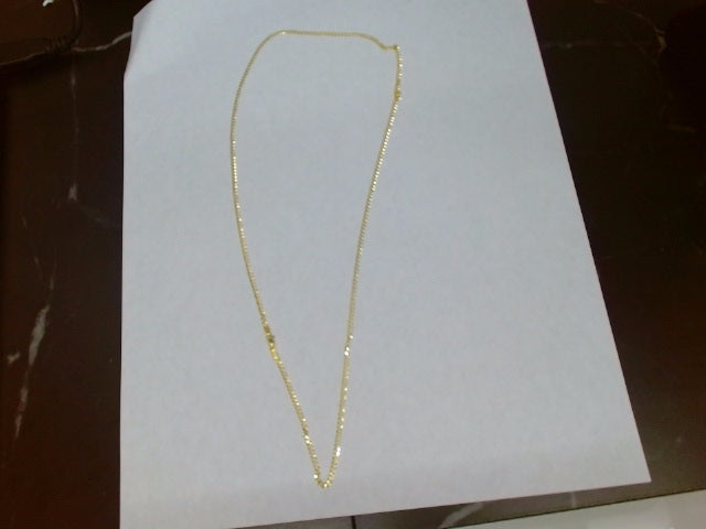 10k Yellow Gold Unisex Cadena Corte Filoj 2.9g