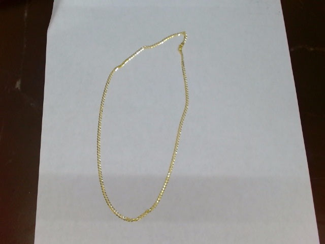 10k Yellow Gold Unisex Cadena Corte Filoj 2.7g