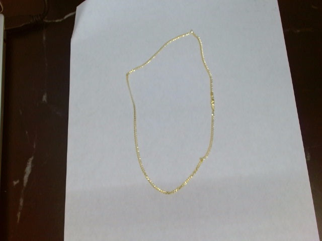 10k Yellow Gold Unisex Cadena Corte Filoj 2.1g