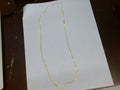 10k Yellow Gold Unisex Cadena Corte Filoj 3.2g