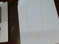10k Yellow Gold Unisex Cadena Corte Filoj 3.7g