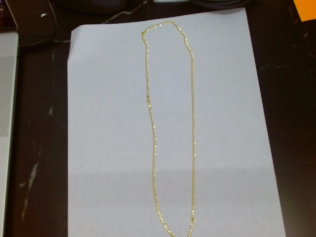 10k Yellow Gold Unisex Cadena Corte Filoj 3.9g