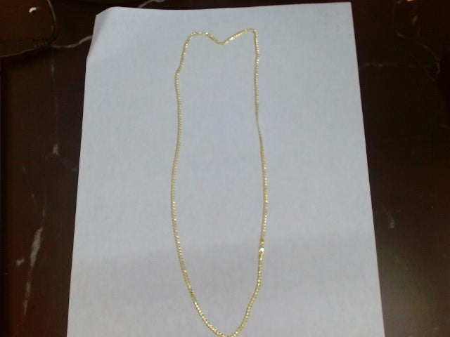10k Yellow Gold Unisex Cadena Corte Filoj 3.9g
