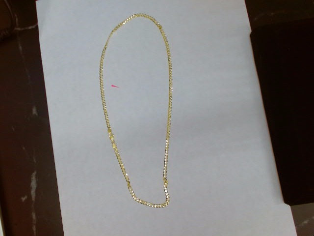 10k Yellow Gold Unisex Cadena Corte Filoj 4.7g