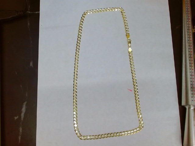 10k Yellow Gold Unisex Cadena Corte Filoj 16.9g