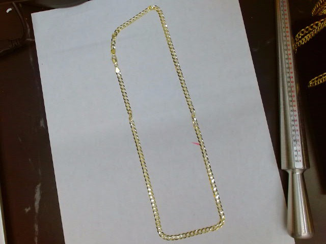 10k Yellow Gold Unisex Cadena Corte Filoj 10.7g