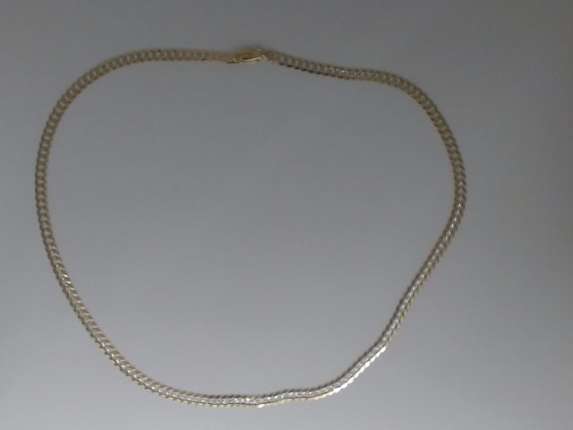 10k Yellow Gold Unisex Cadena Corte Filoj Diamantado 14.1g