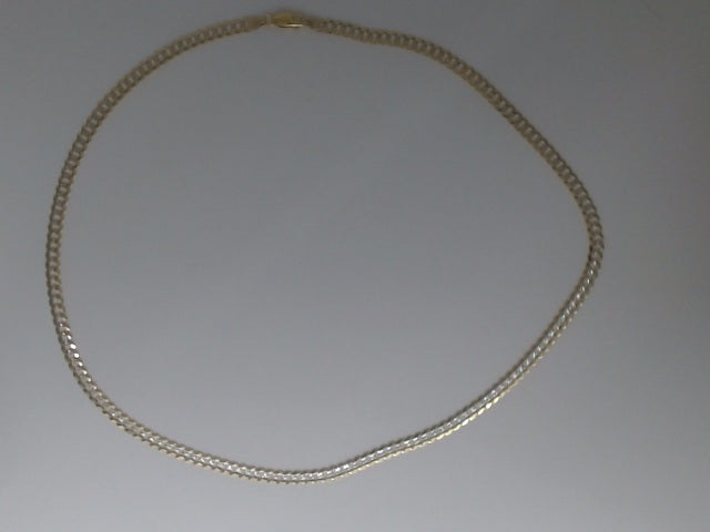 10k Yellow Gold Unisex Cadena Corte Filoj Diamantado 14g