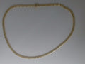 10k Yellow Gold Cadena Semisolida De Cirrie Cajaj 31.7g