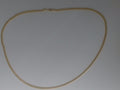 10k Yellow Gold Cadena Semisolida Cubana 10.2g