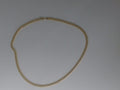 10k Yellow Gold Cadena Semisolida Cubana 10.3g