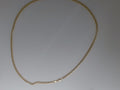10k Yellow Gold Cadena Semisolida Cubana 10.5g