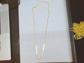 10k Yellow Gold Cadena Semisolida Cubana 3g