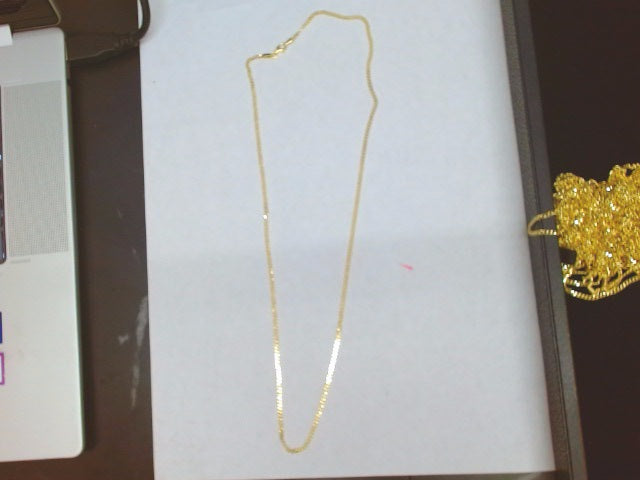 10k Yellow Gold Cadena Semisolida Cubana 3g