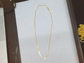 10k Yellow Gold Cadena Semisolida Cubana 2.7g