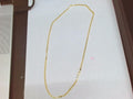10k Yellow Gold Cadena Semisolida Cubana 5.2g