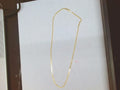10k Yellow Gold Cadena Semisolida Cubana 2.6g