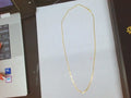 10k Yellow Gold Cadena Semisolida Cubana 3.1g