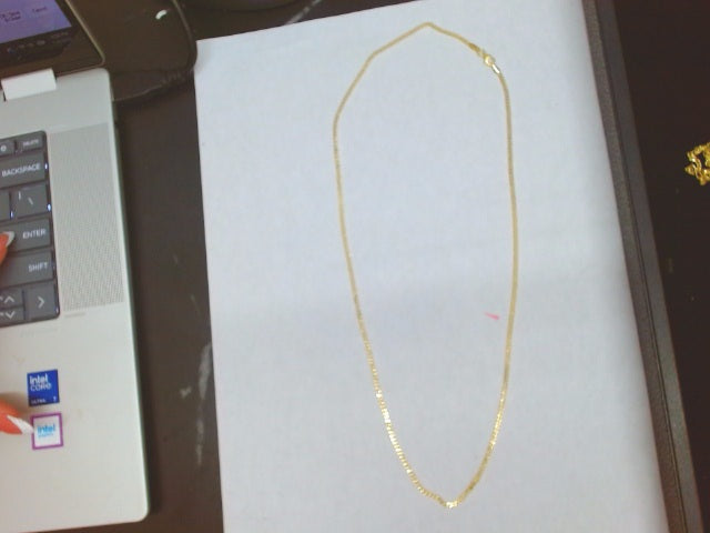 10k Yellow Gold Cadena Semisolida Cubana 3.1g