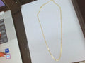 10k Yellow Gold Cadena Semisolida Cubana 3.1g