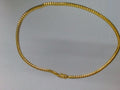10k Yellow Gold Cadena Cubana Solida Fabrica 55.7g