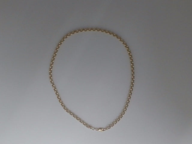 10k Yellow Gold Cadena Rolo 9.8g