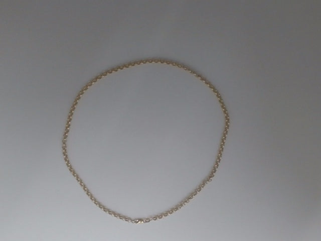 10k Yellow Gold Cadena Rolo 6.2g