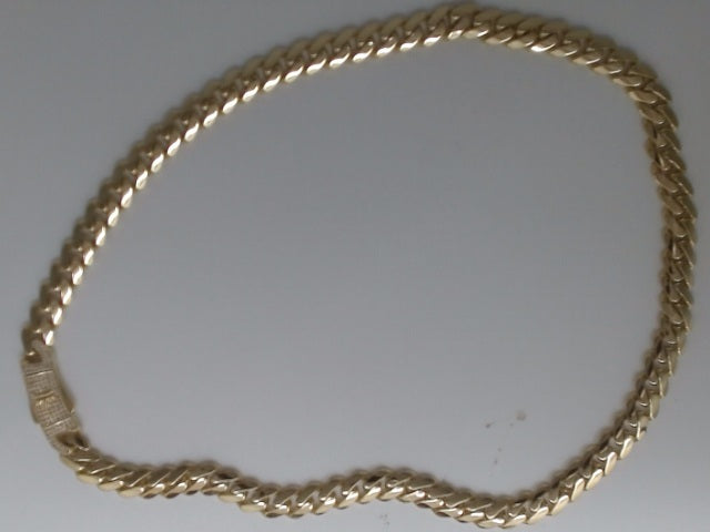 10k Yellow Gold Cadena Variada 32.8g