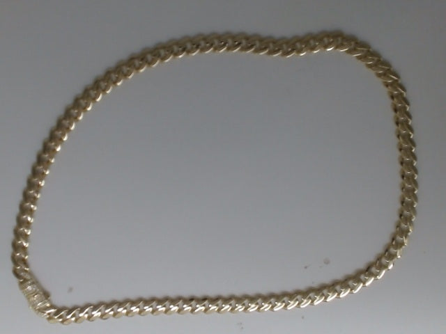 10k Yellow Gold Cadena Variada 27.1g