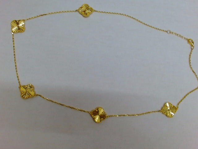 10k Yellow Gold Cadena Variada 7.6g